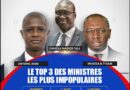 ISMAILA MADIO FALL,FELIX ANTOINE DIOM, MOUSSA B. THIAM: LE TOP 3 DES MINISTRES LES PLUS IMPOPULAIRES